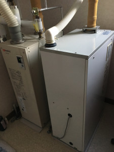Before_ボイラー交換作業