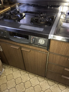 ビルトインコンロ交換工事